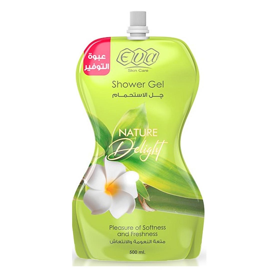 ايفا شاور ناتور ديلايت - Eva Shower Nature Delight (500ml, عبوة التوفير)
