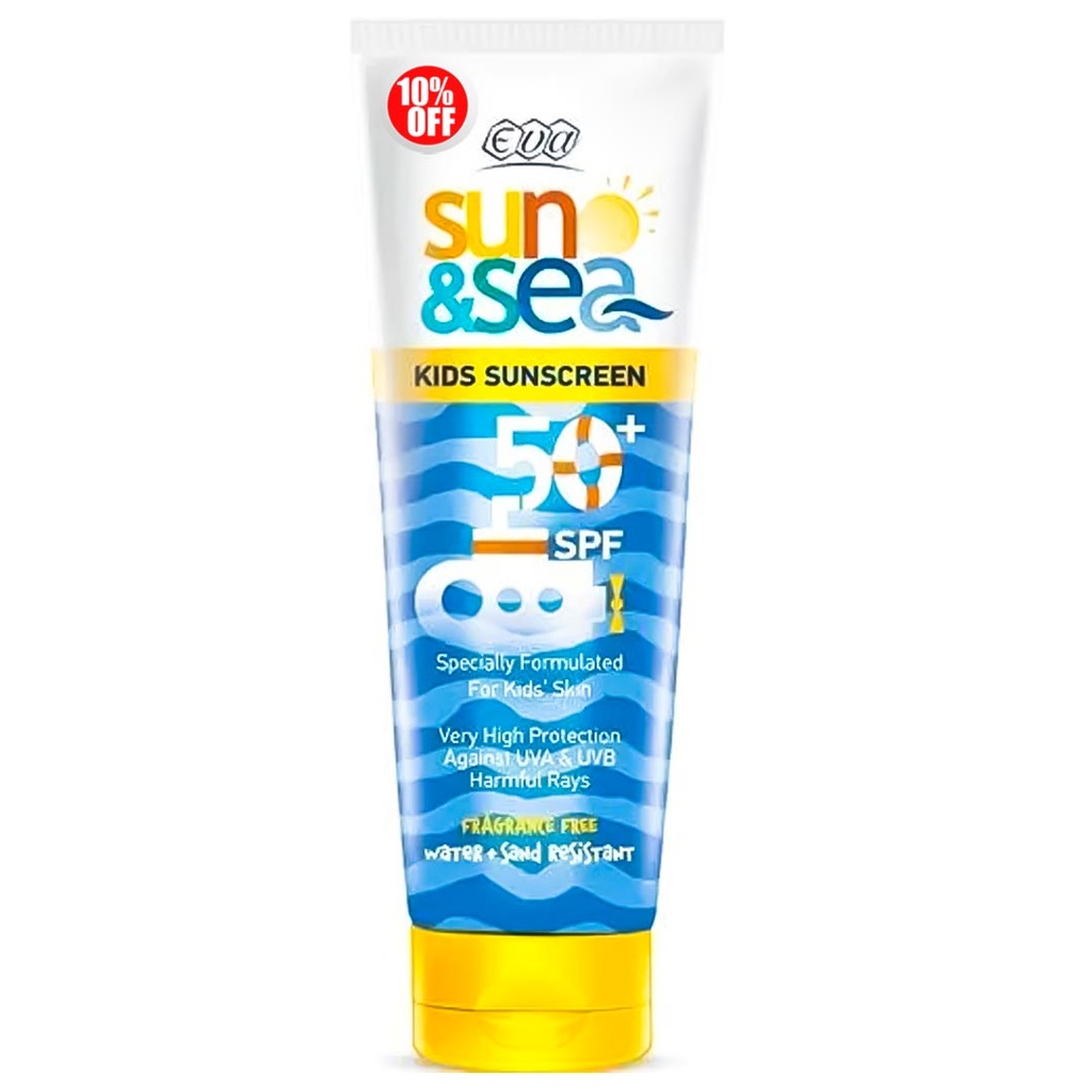 ايفا صن اند سى - Eva Sun & Sea (Lotion, Kids, 200ml, Normal, discount 10%, 50)