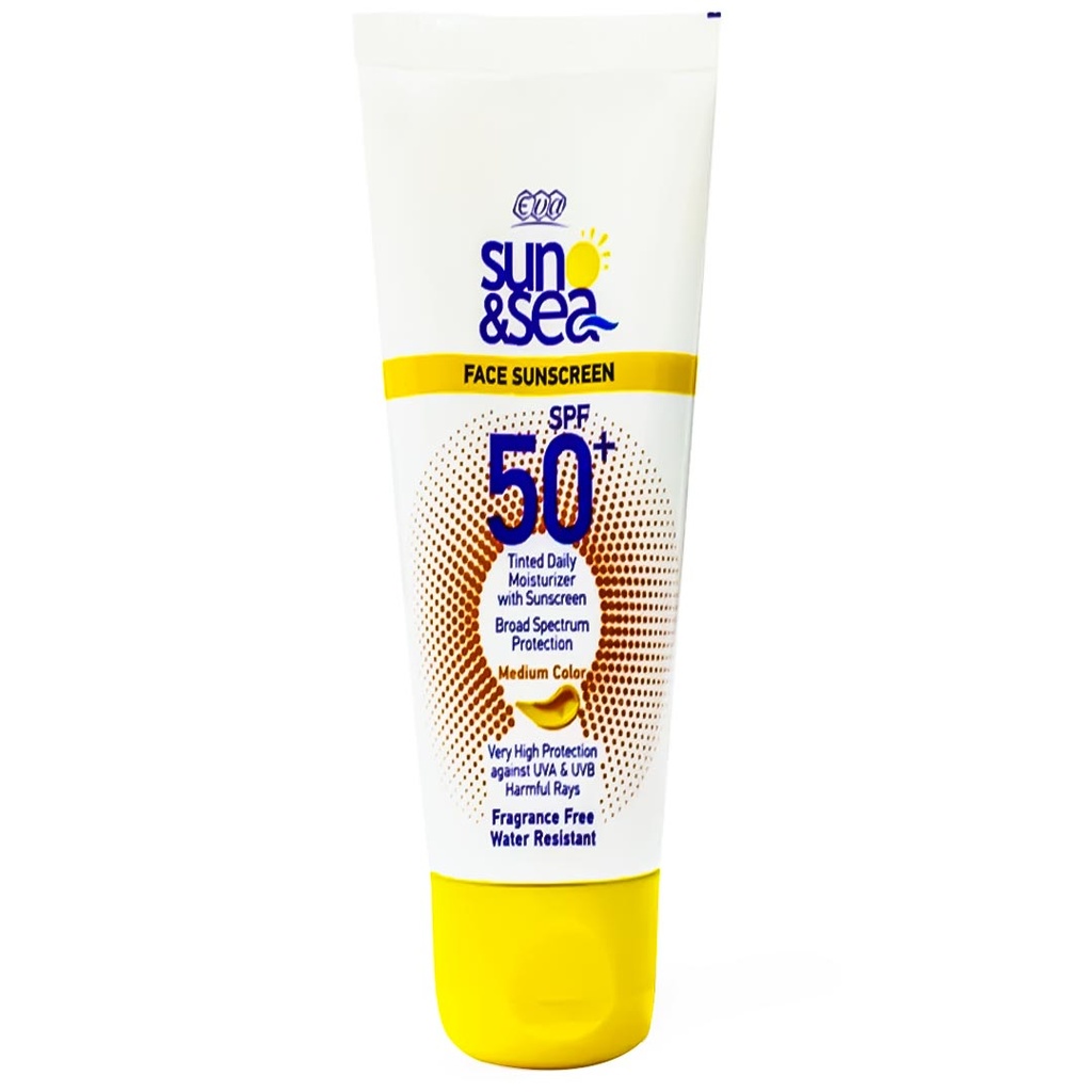 ايفا صن اند سى - Eva Sun & Sea (لوشن, جميعا, 40ml, لون متوسط, بدون, 50)