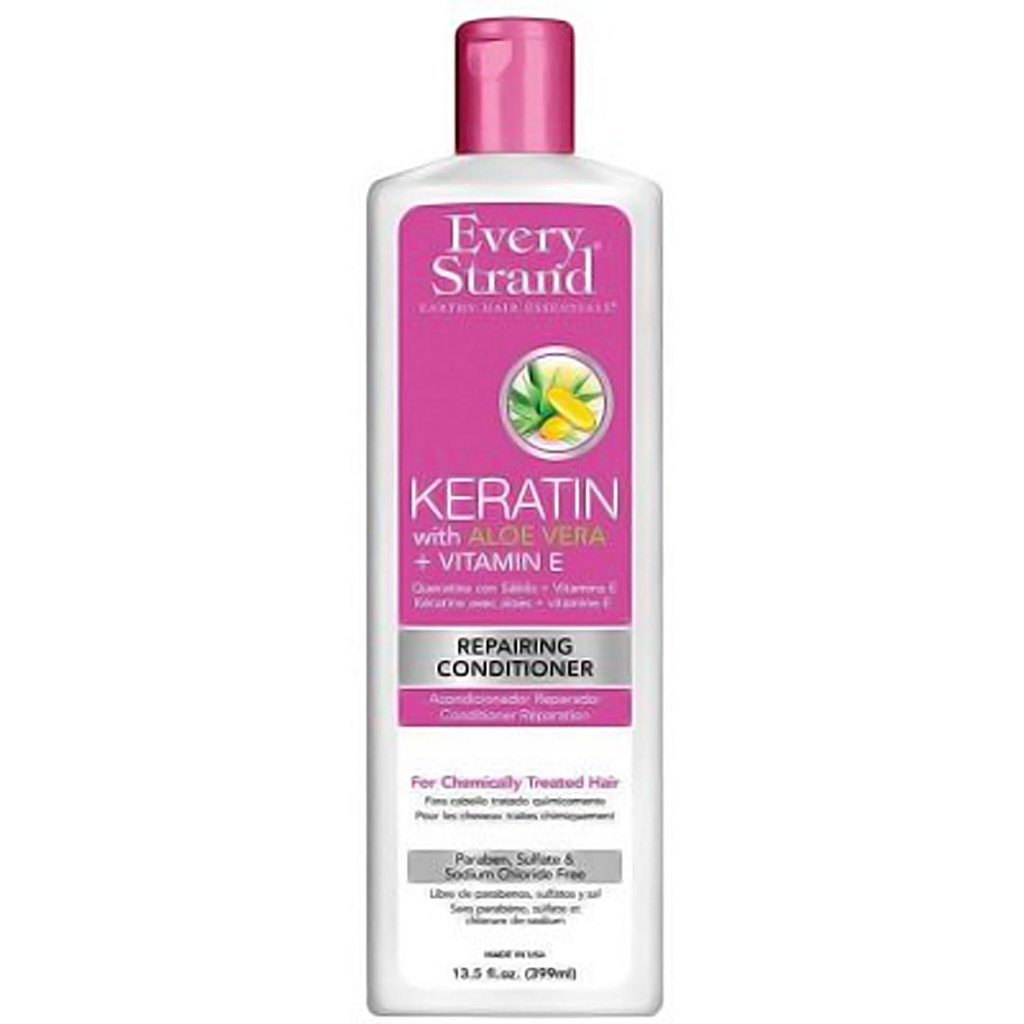ايفرى ستراند شامبو - Every Strand Shampoo (399ml, Aleovera&Vitamin E)