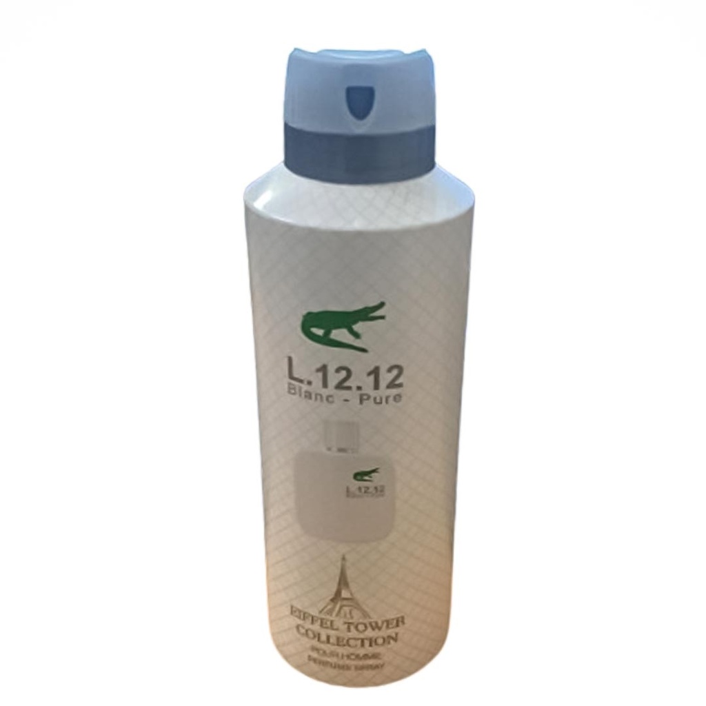 ايفل تاور سبراى رجالى ال 12 بلانك بيور - Eiffel Tower Spray Men L 12 Blanc Pure