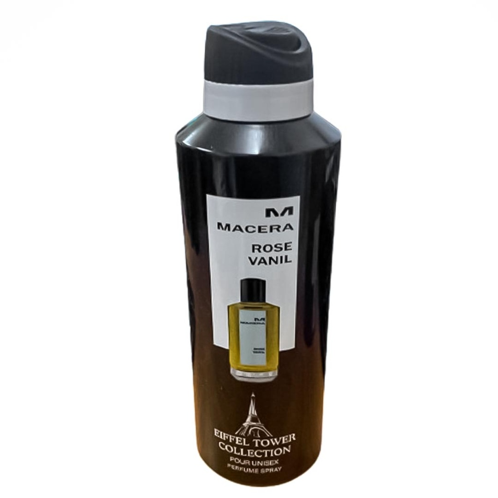 ايفل تاور سبراى للجنسين - Eiffel Tower Spray Unisex (200ml, روز فانيلا)