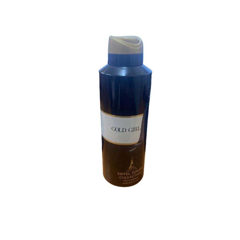 ايفل تاور سبراى نسائى جولد جيرل - Eiffel Tower Spray Woman Gold Girl