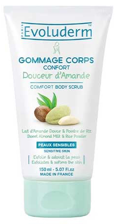 ايفولوديرم مقشر جسم - Evoluderm Body Scrub (150ml, Almond)