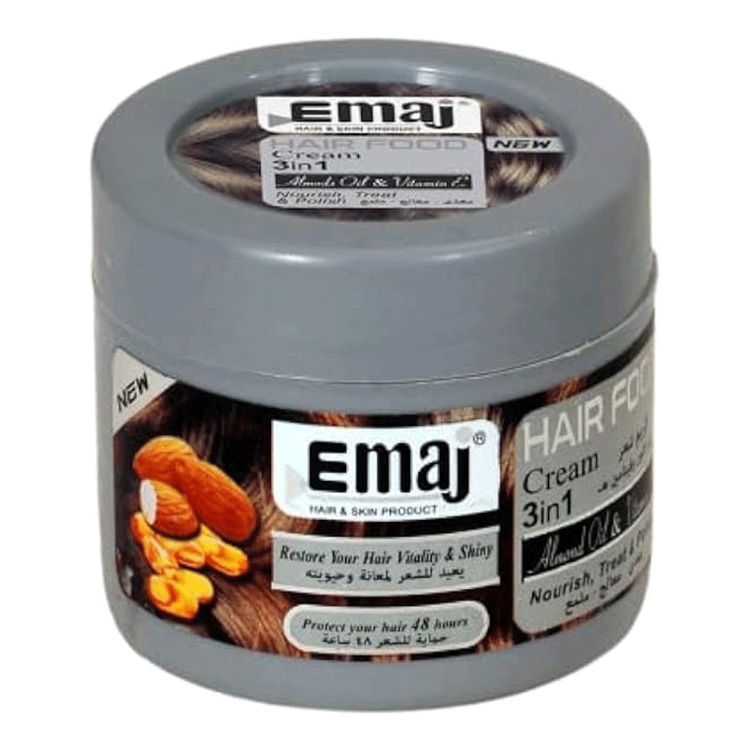 ايماج - Emaj (Hairfood, 280g, Almond)