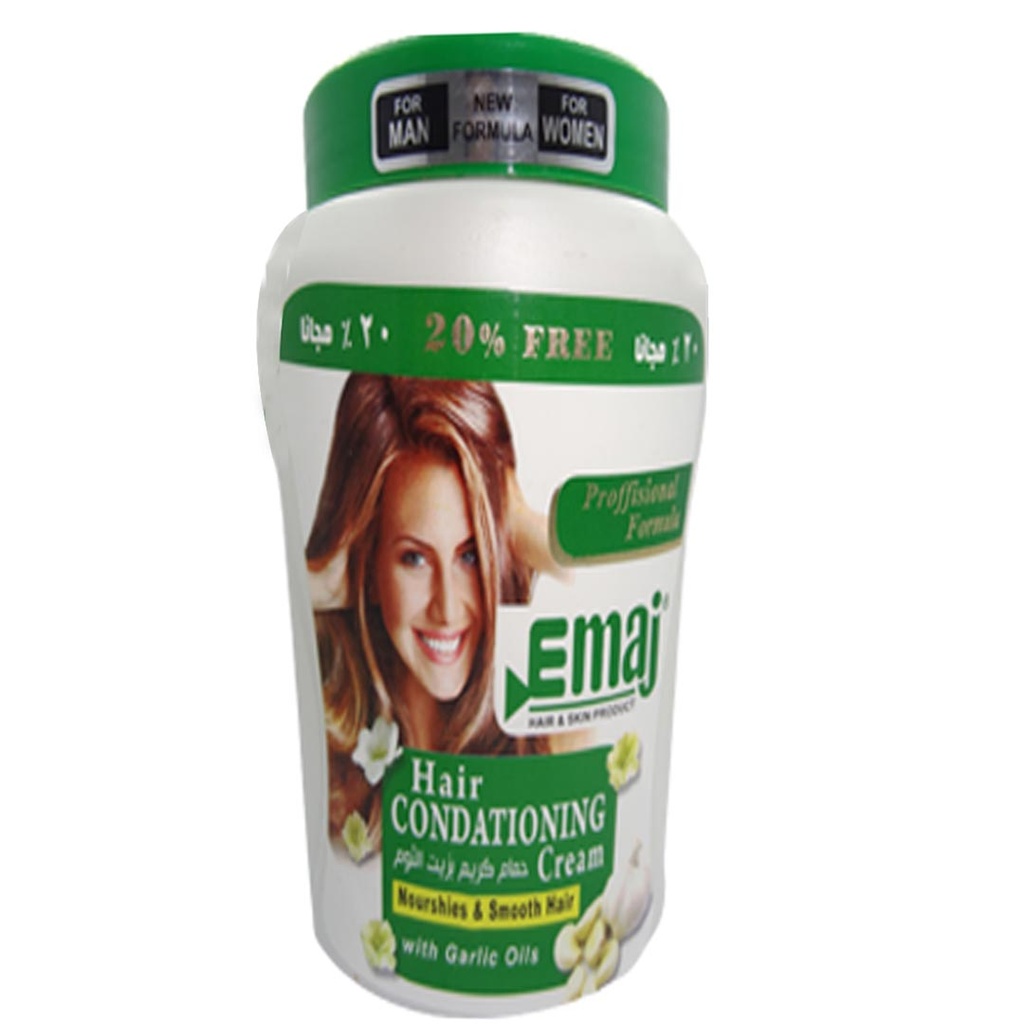 ايماج حمام كريم - Emaj Hair Mask (1L, Garlic)