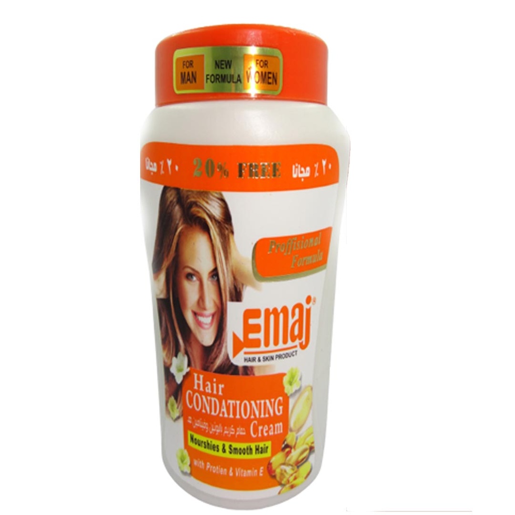 ايماج حمام كريم - Emaj Hair Mask (1L, بروتين)
