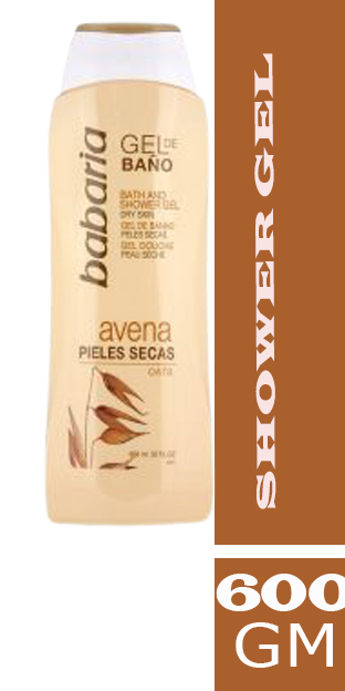 باباريا شاور - babaria Shower (600ml, شوفان)