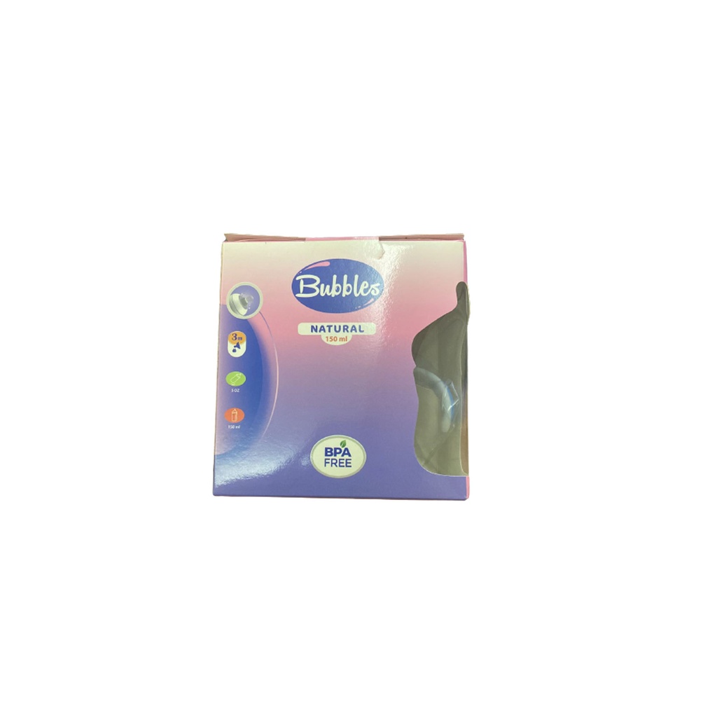 بابلز ببرونة ناتشورال بيد - Bubbles Fedeer Natural With Hand (150ml)