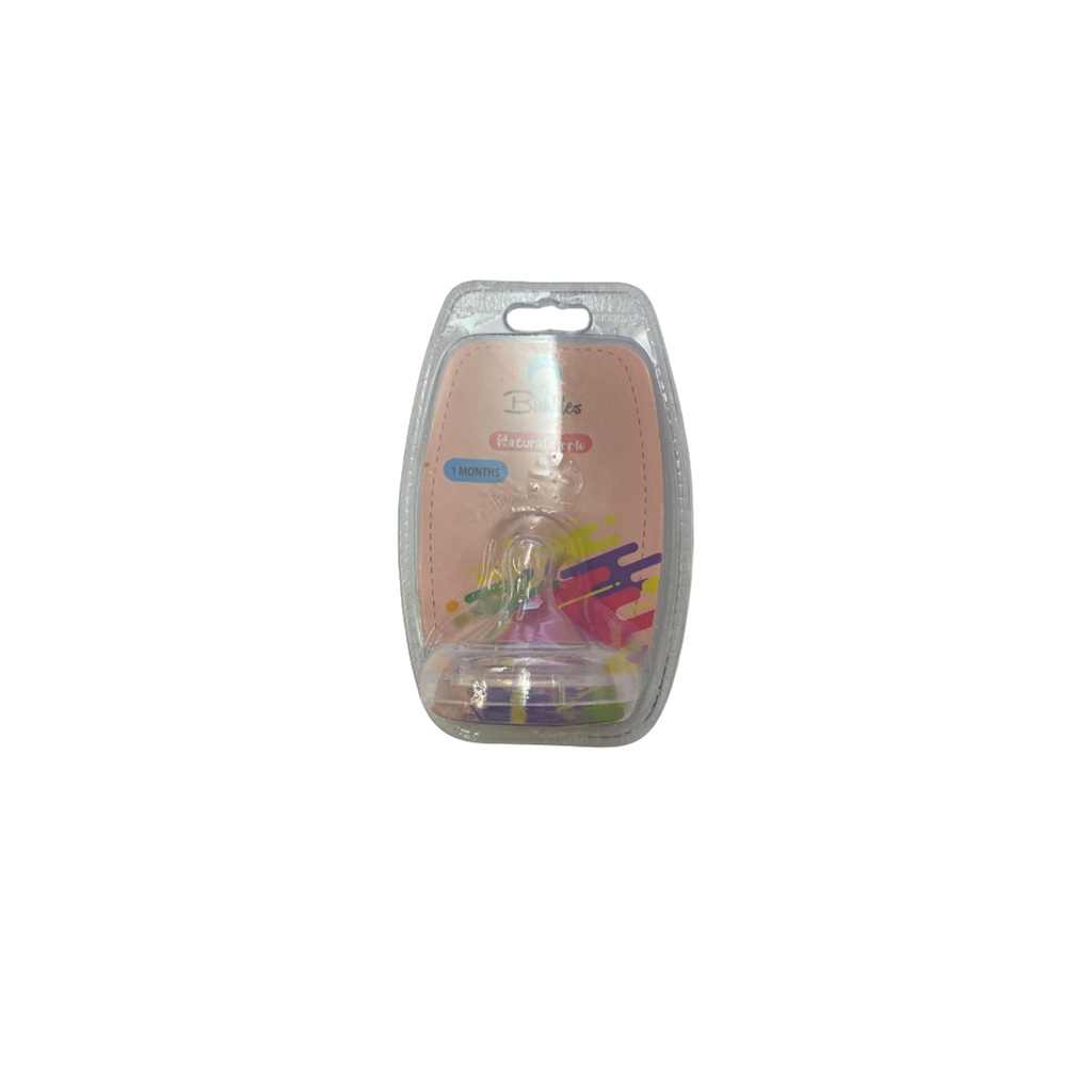بابلز حلمة ناتشورال - Bubbles Natural Nipple (1Mns)