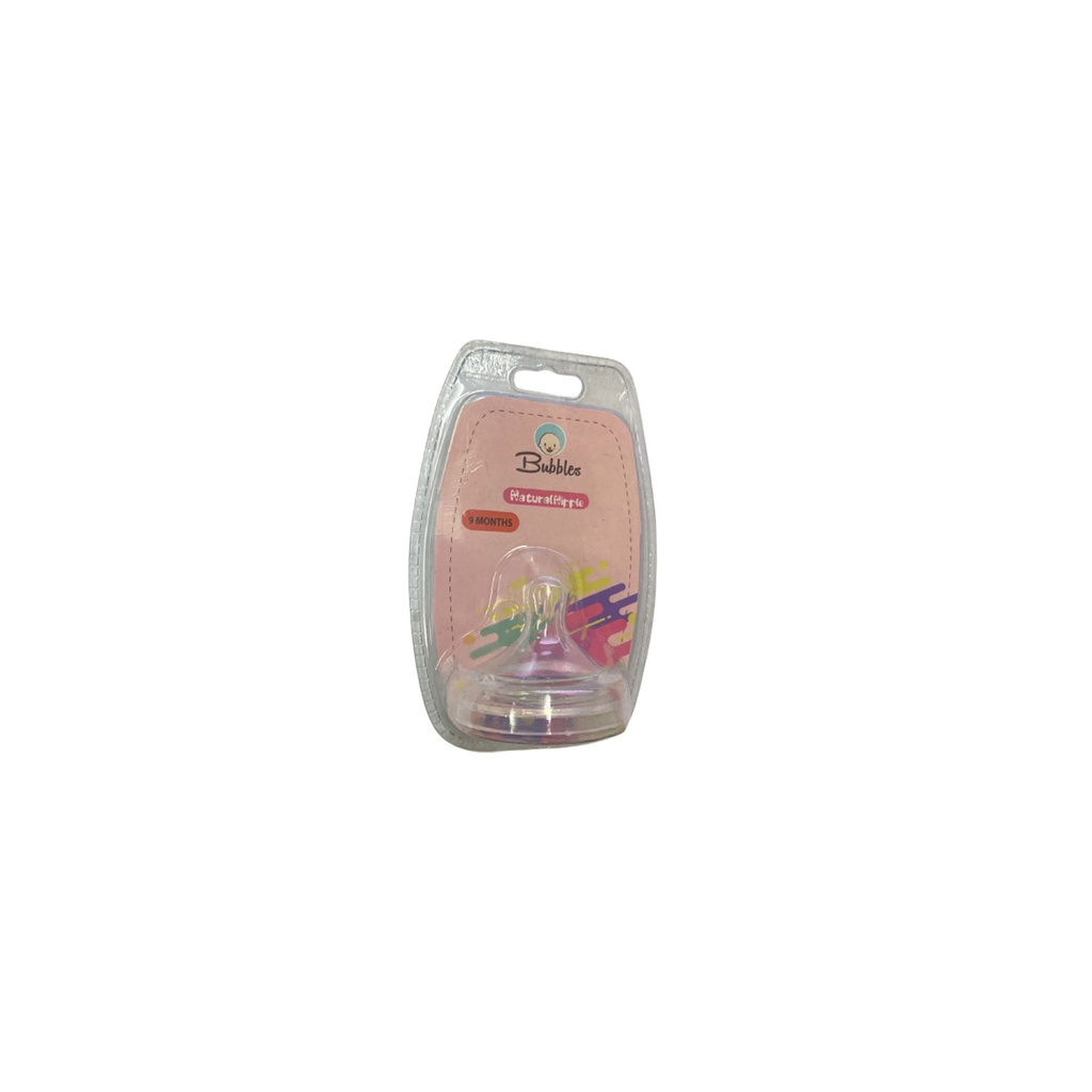 بابلز حلمة ناتشورال - Bubbles Natural Nipple (9Mns)