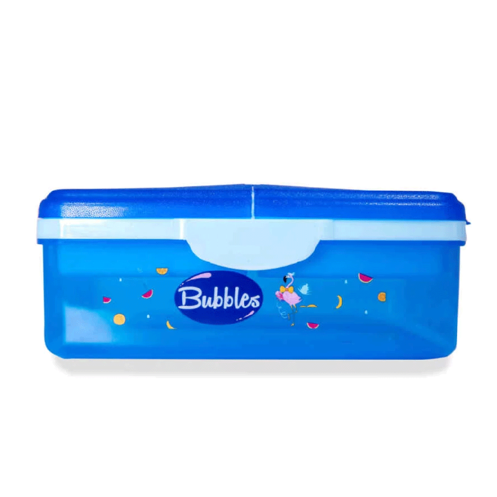 بابلز سمارت لانش بوكس ازرق - Bubbles Smart Lunch Box Blue