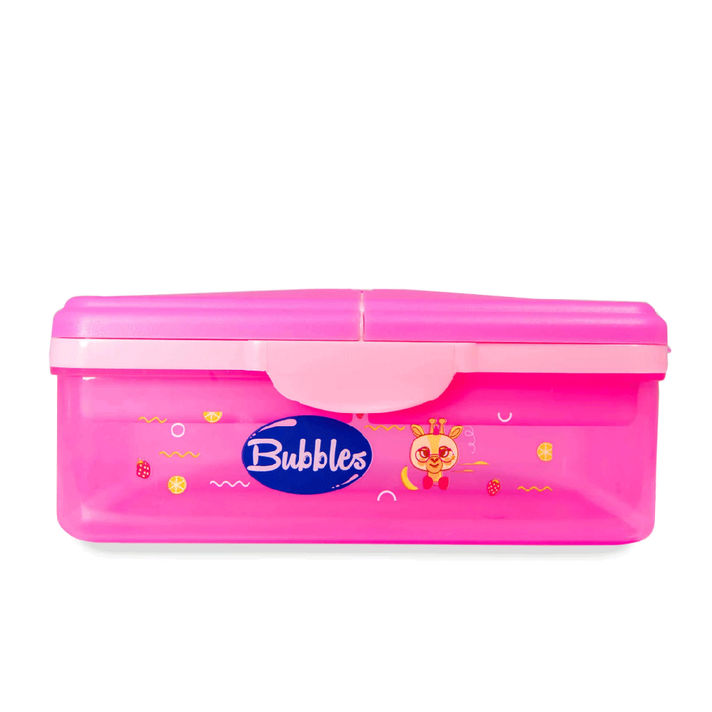 بابلز سمارت لانش بوكس بينك - Bubbles Smart Lunch Box Pink