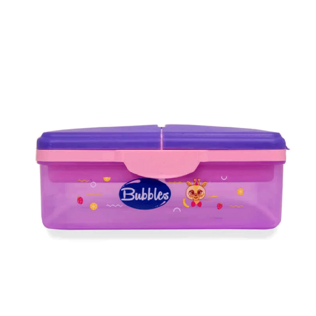 بابلز سمارت لانش بوكس موف - Bubbles Smart Lunch Box Purple