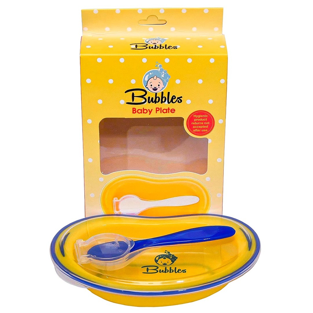 بابلز طبق - Bubbles Plate (اصفر)