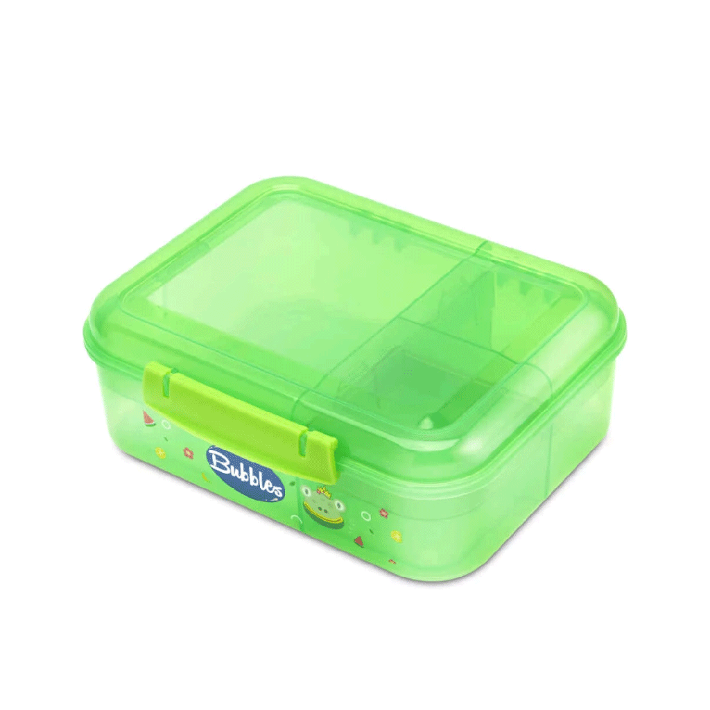 بابلز هيرو لانش بوكس اخضر - Bubbles Hero Lunch Box Green