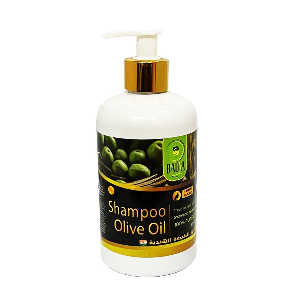 بادية شامبو زيت زيتون - Badya Shampoo Olive Oil (500ml)