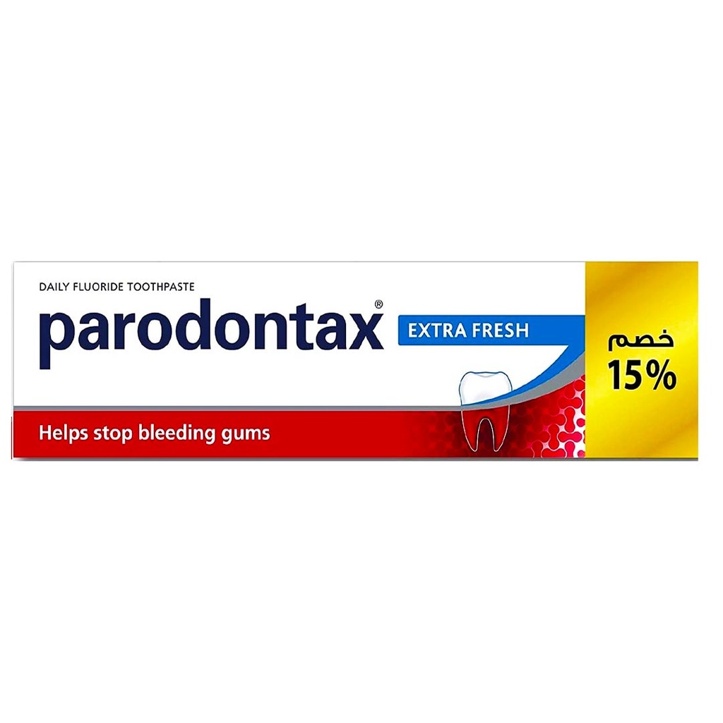 بارودونتكس معجون اسنان - Parodontax Tooth Paste (100ml, انتعاش زائد, خصم 15%)