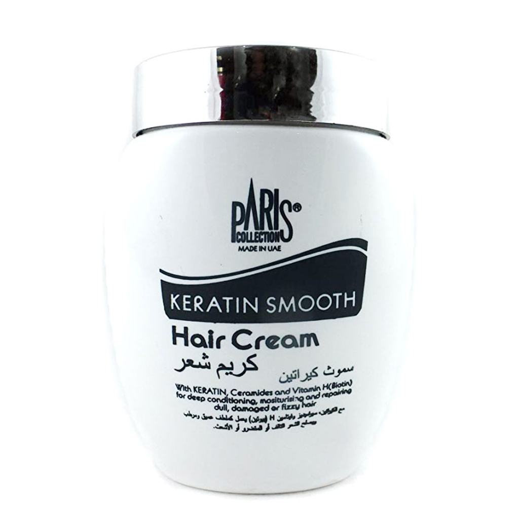 باريس كولكشين كريم شعر - Paris Collection Hair Cream (475ml, سموث كيراتين)