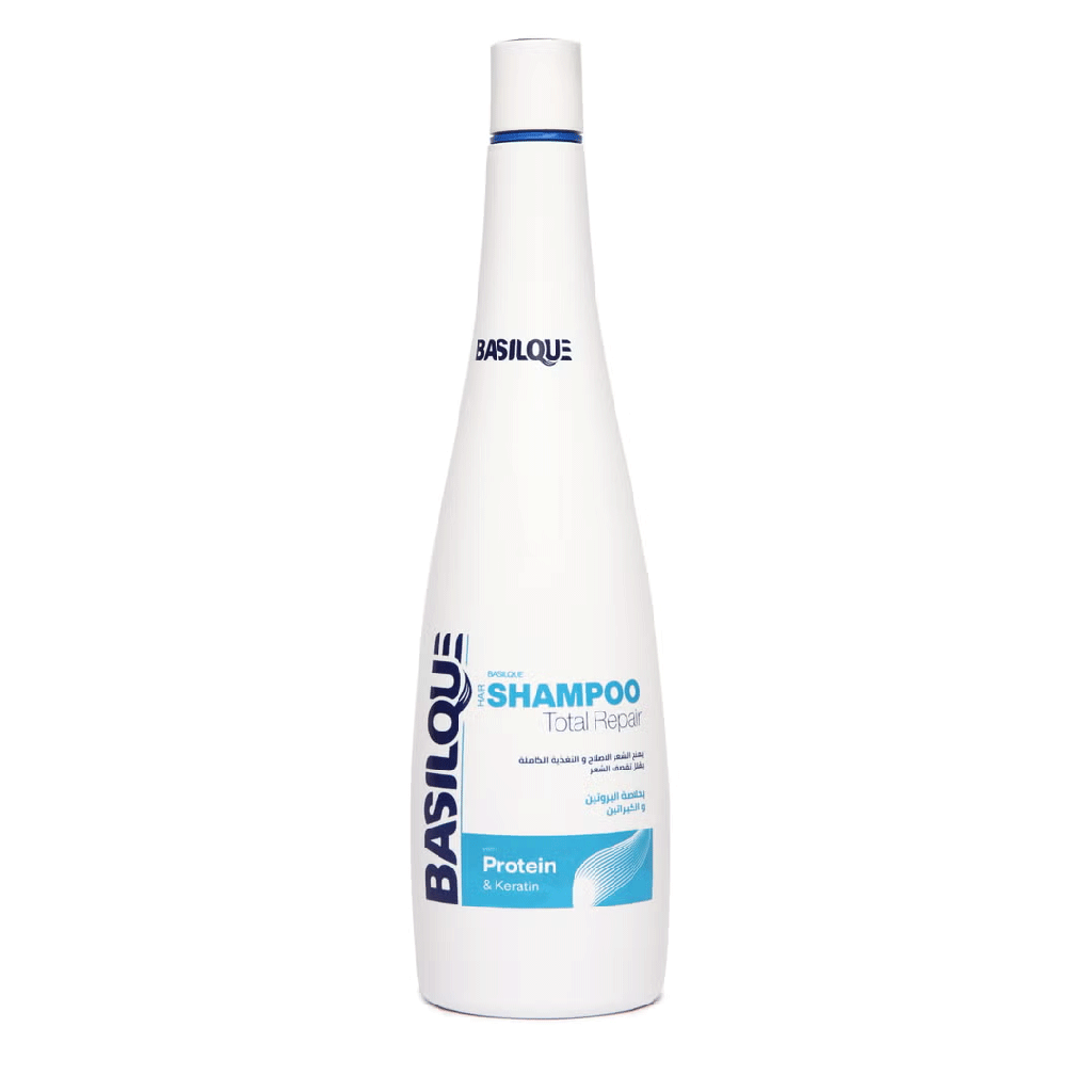 بازيلك شامبو بروتين & كيراتين - Basilque Shampoo Protein & Keratin (500ml)