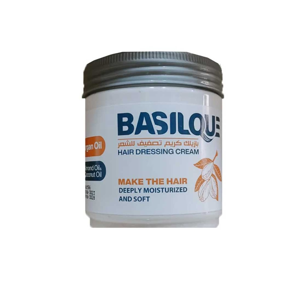 بازيلك كريم شعر - Basilque Hair Cream (300g, Argan Oil)