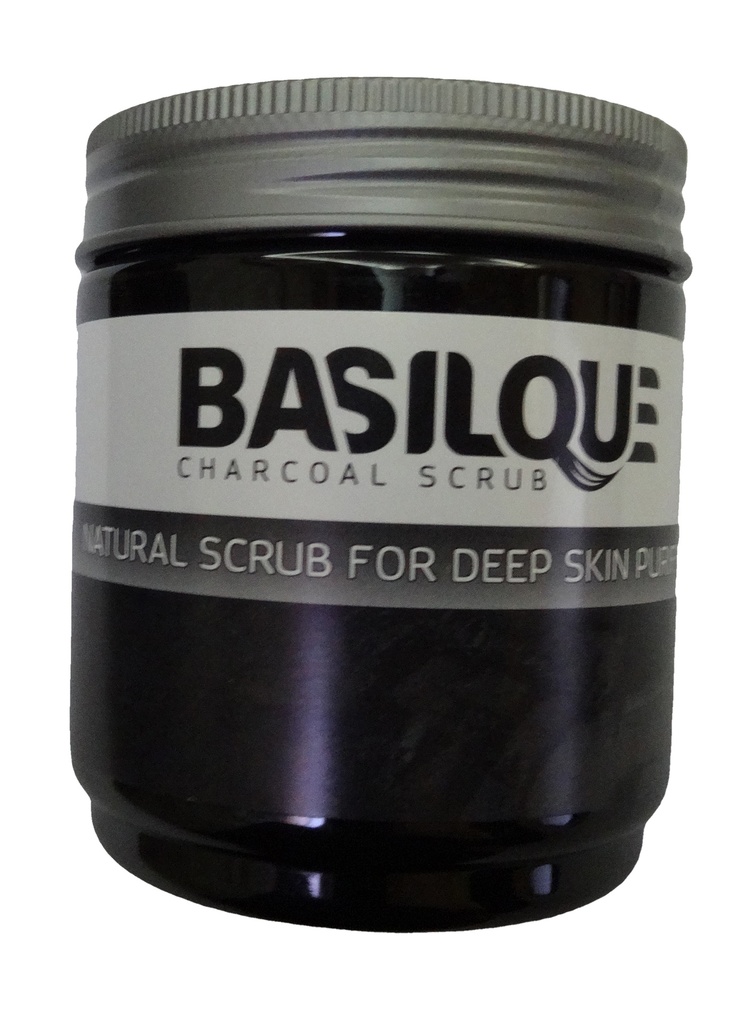 بازيلك مقشر - Basilque Scrub (300g, فحم)
