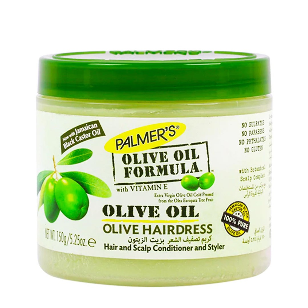 بالمرز كريم شعر - Palmers Hair Cream (150g, زيتون)