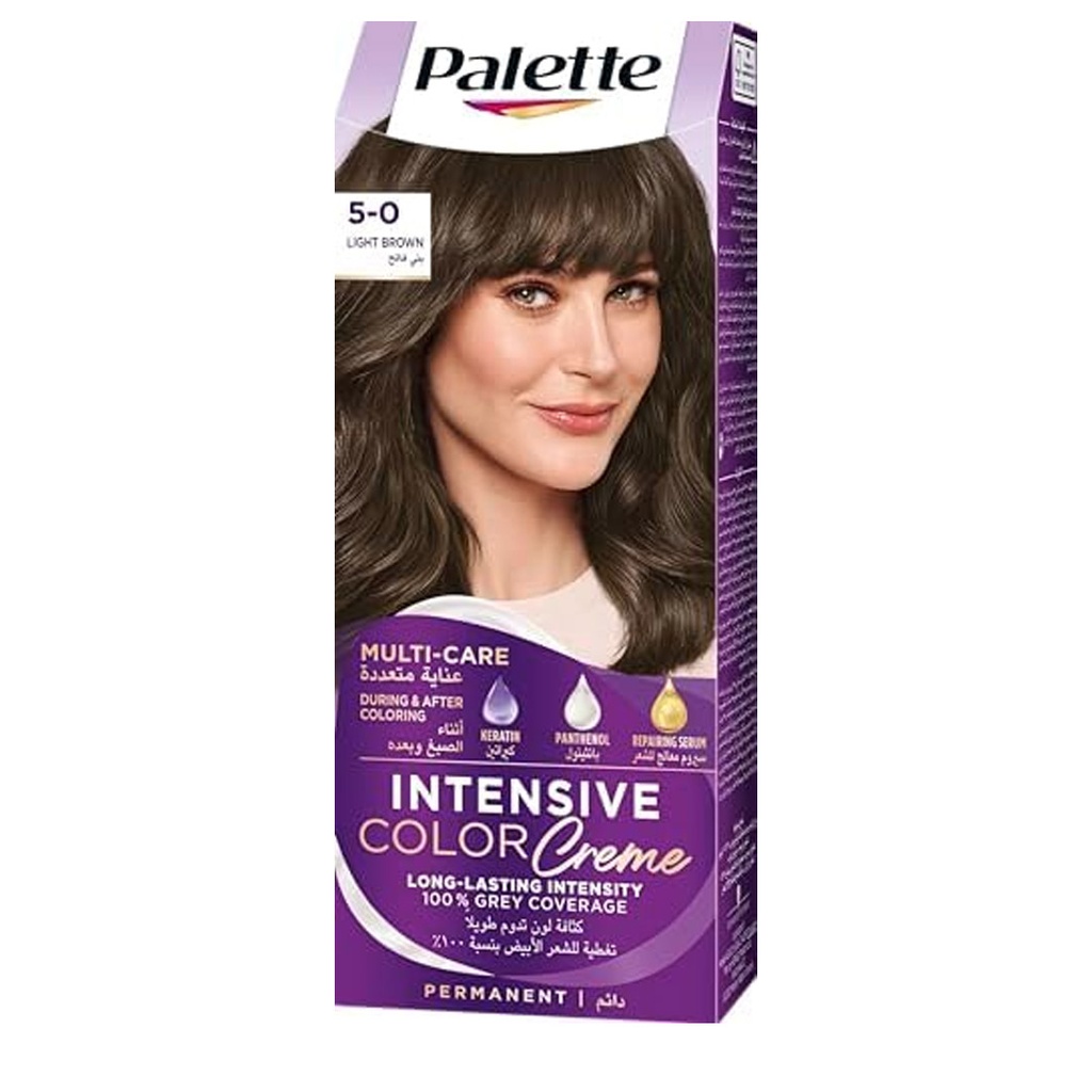 باليت صبغة - Palette Color (50ml, 5-0 light brown)