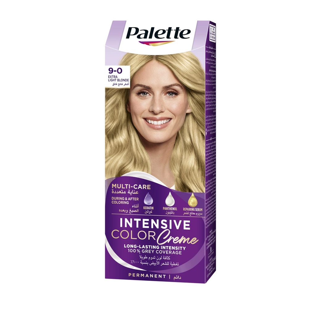 باليت صبغة - Palette Color (50ml, اشقر فاتح فائق 0-9)