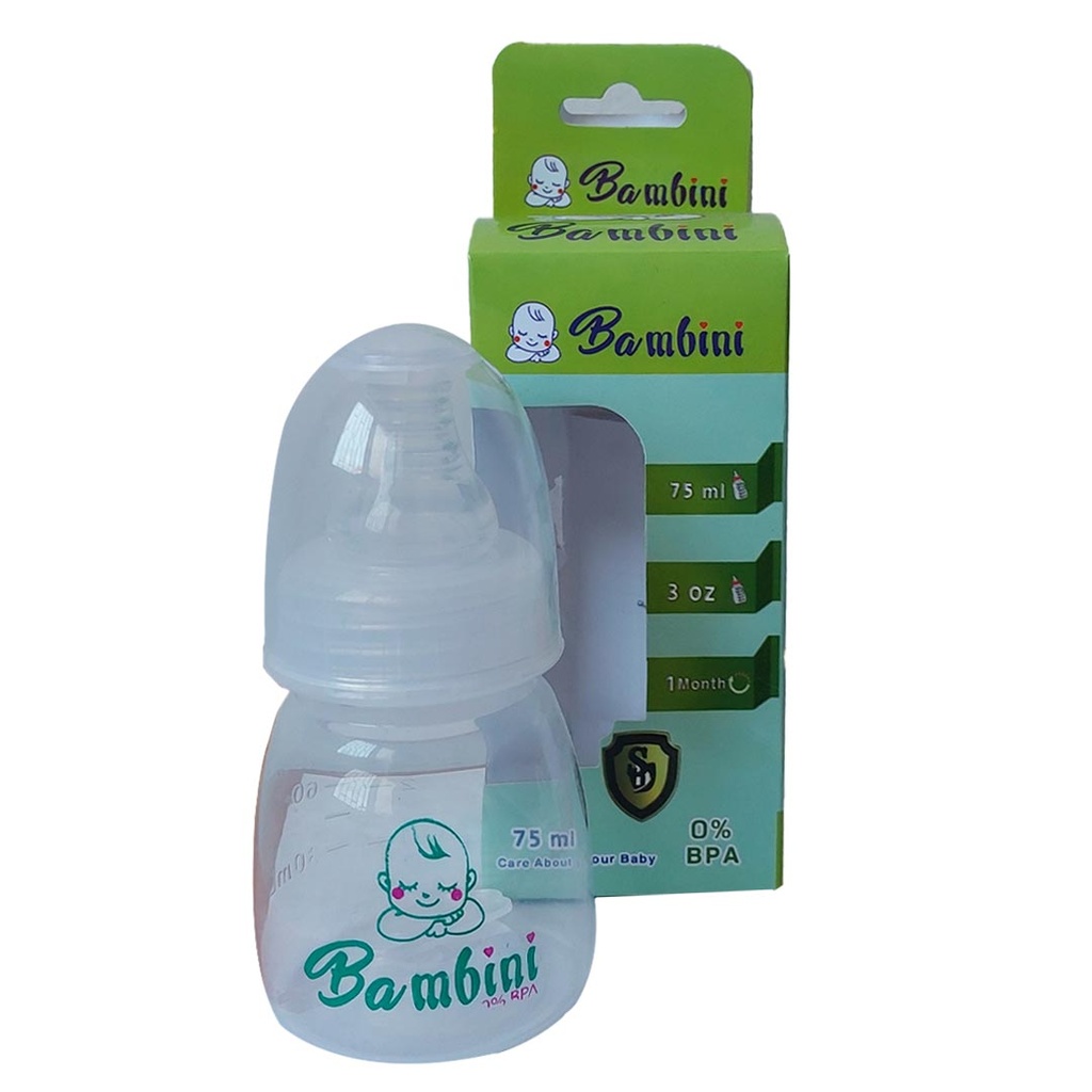 بامبينى ببرونة - Bambini Fedeer (بلاستيك, 75ml, No:2032)