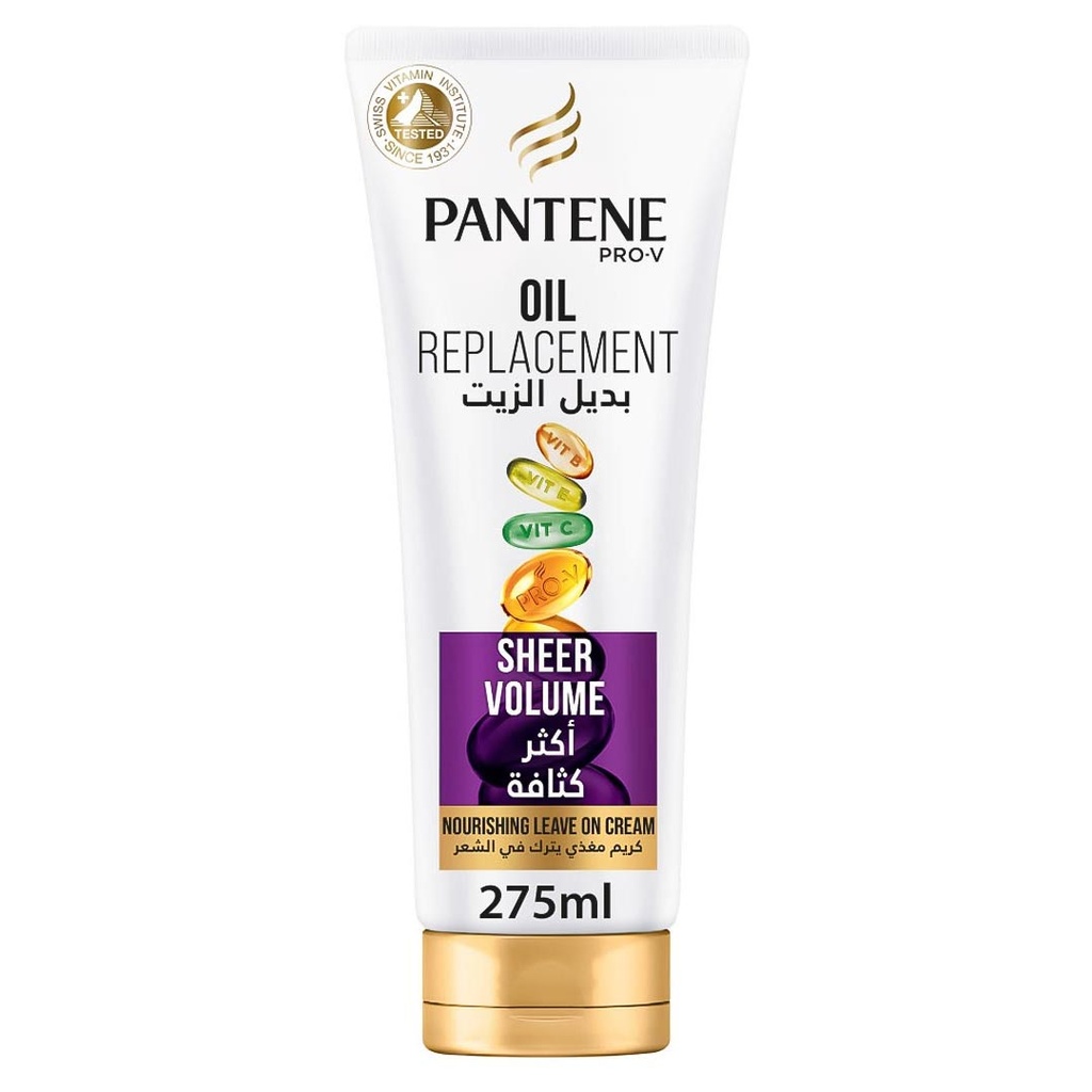 بانتين بديل زيت - Pantene Oil Replacement (275ml, Sheer Volume, without)