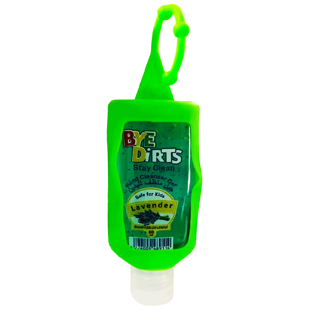 باى ديرتس هاند جل لافندر جراب - Bye Dirts Hand Gel Lavender Pod (60ml)