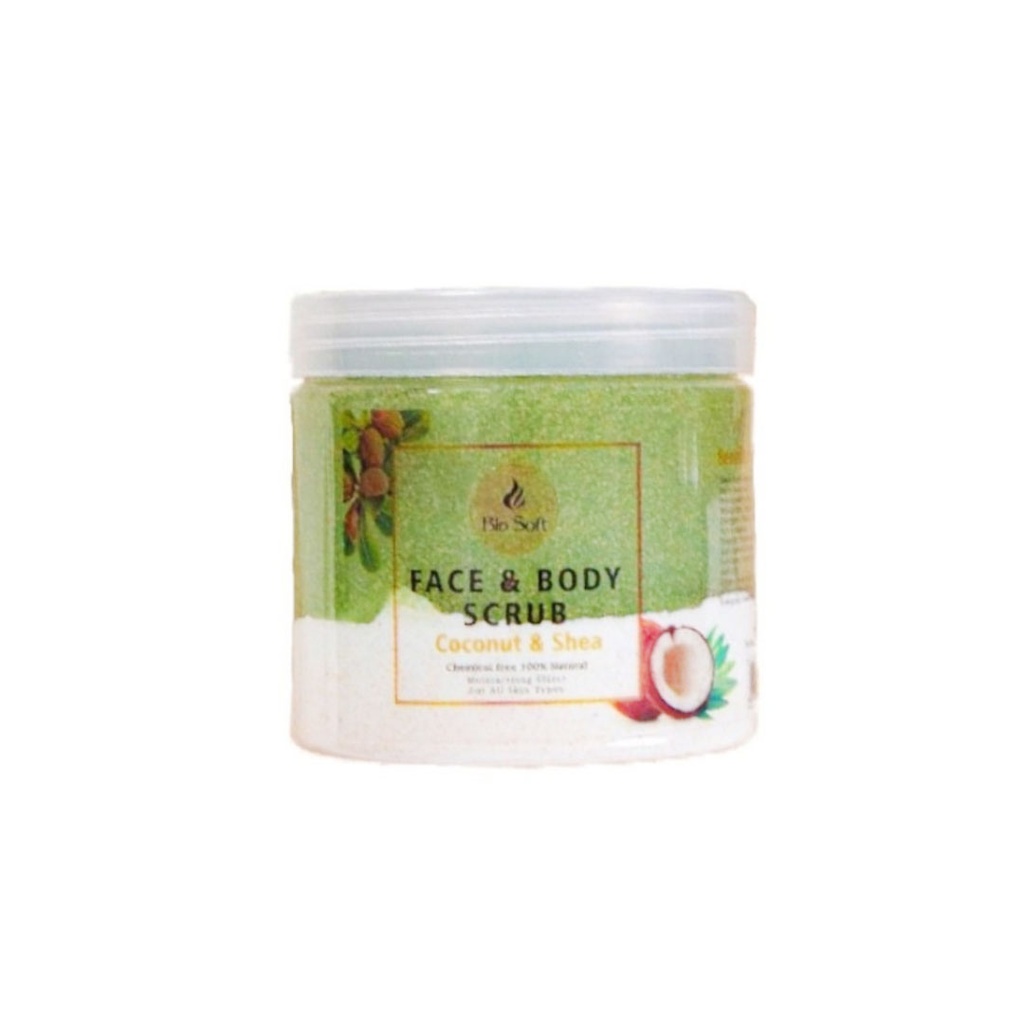 بايو سوفت مقشر جوز هند و شيا - Bio Soft Scrub Coconut & Shea (500ml)