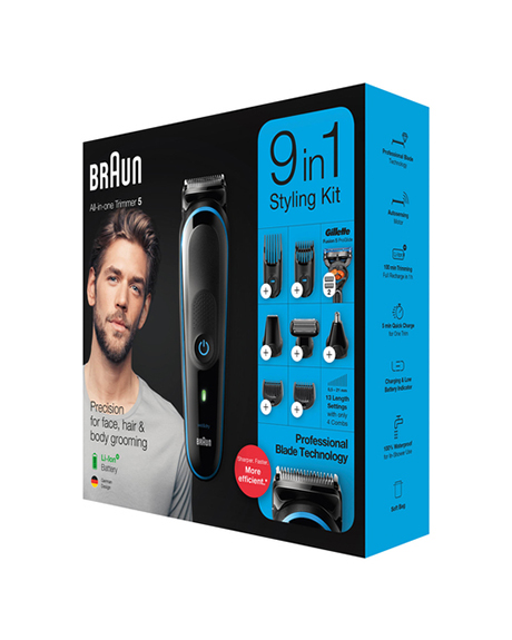 براون ستايلنج كت - Braun Styling Cut (رجالى, 5 (9×1), No:MGK5280)