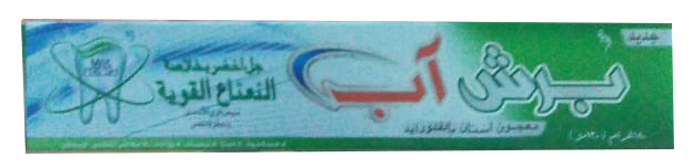 برش اب معجون اسنان - Brush Up Tooth Paste (180g, اخضر)