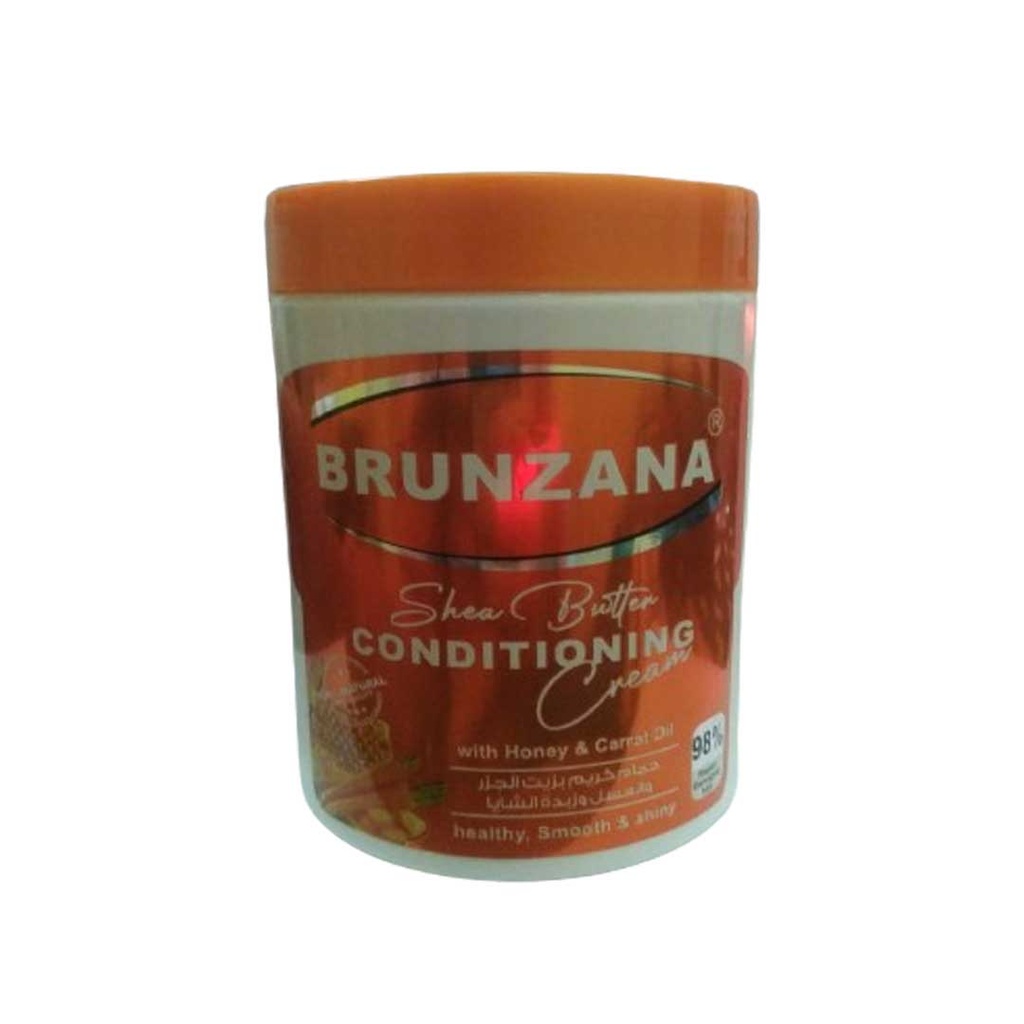 برونزانا حمام كريم - Brunzana Hair Mask (700g, جزر)