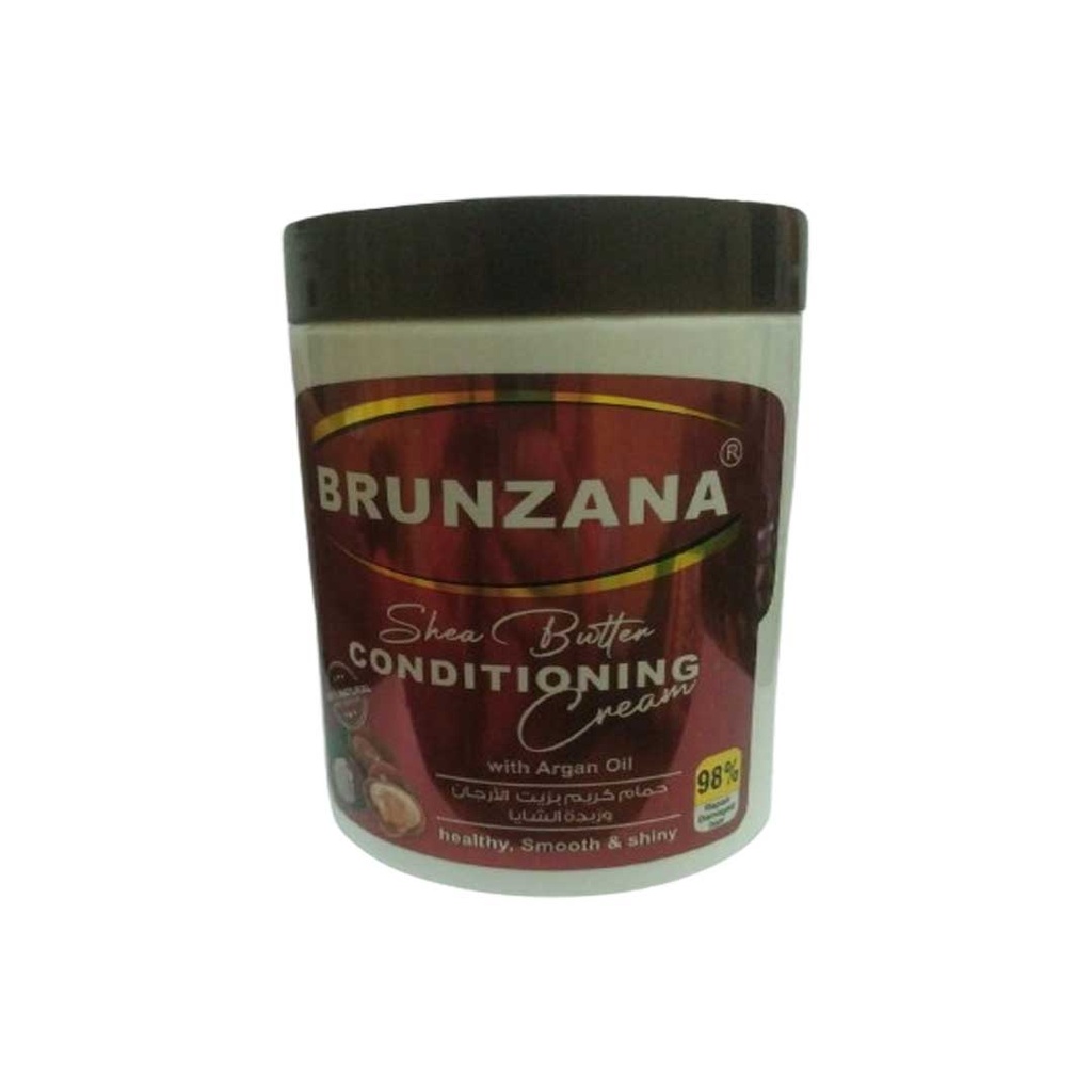 برونزانا حمام كريم - Brunzana Hair Mask (700g, زيت الارجان)