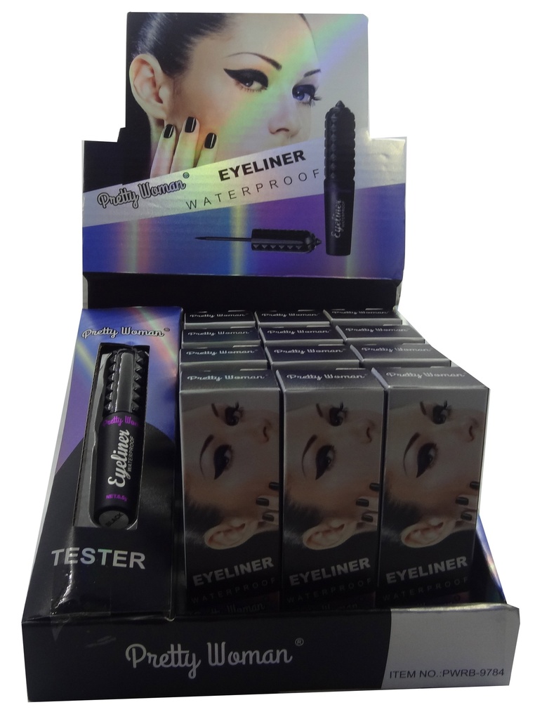 بريتى ومان ايلاينر - Pretty Woman Eye Liner (6.5g, No:PWRB-9784, اسود 01)