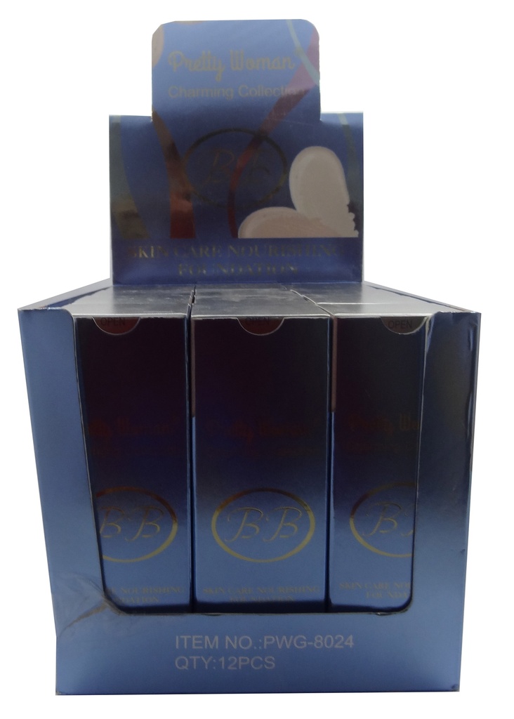 بريتى ومان فونديشن بى بى - Pretty Woman Foundation B B (45ml, No:PWU-8024)