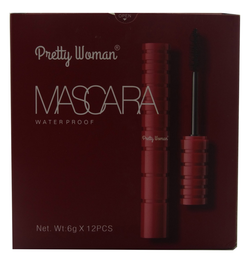 بريتى ومان ماسكارا - Pretty Woman Mascara (6g, No:PWA-9, اسود 01)