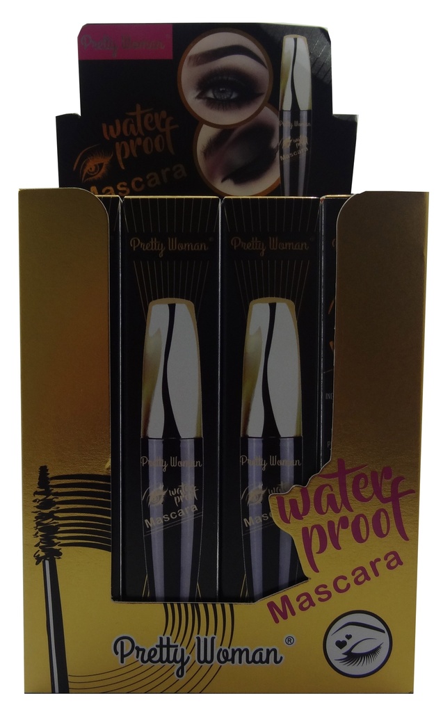 بريتى ومان ماسكارا - Pretty Woman Mascara (12g, No:PWU-897, اسود 01)