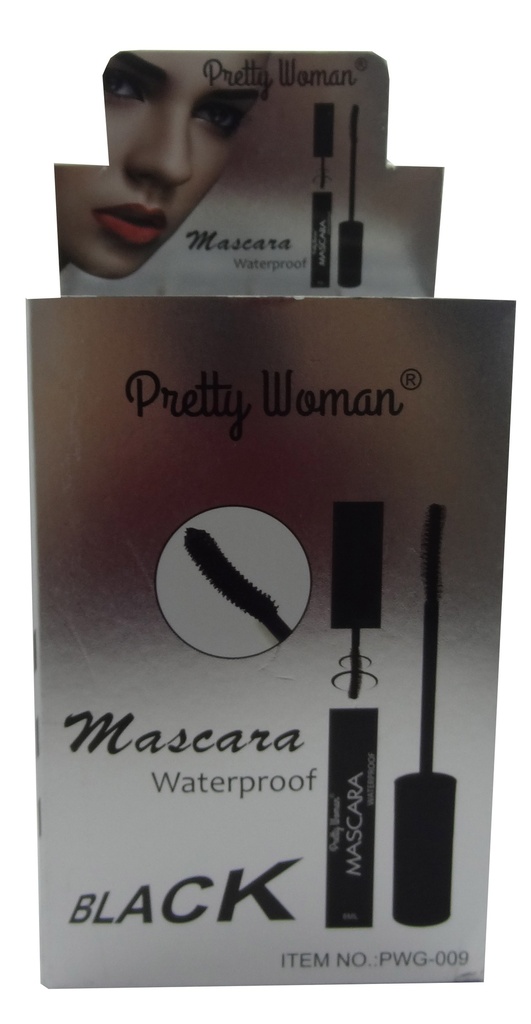 بريتى ومان ماسكارا - Pretty Woman Mascara (8ml, No:PWG-009, Black 01)