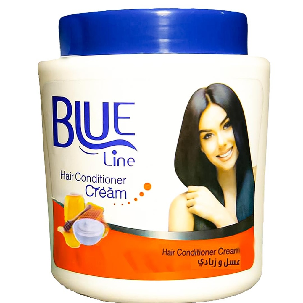 بلو لاين حمام كريم - Blue Line Hair Mask (1L, عسل&زبادى)