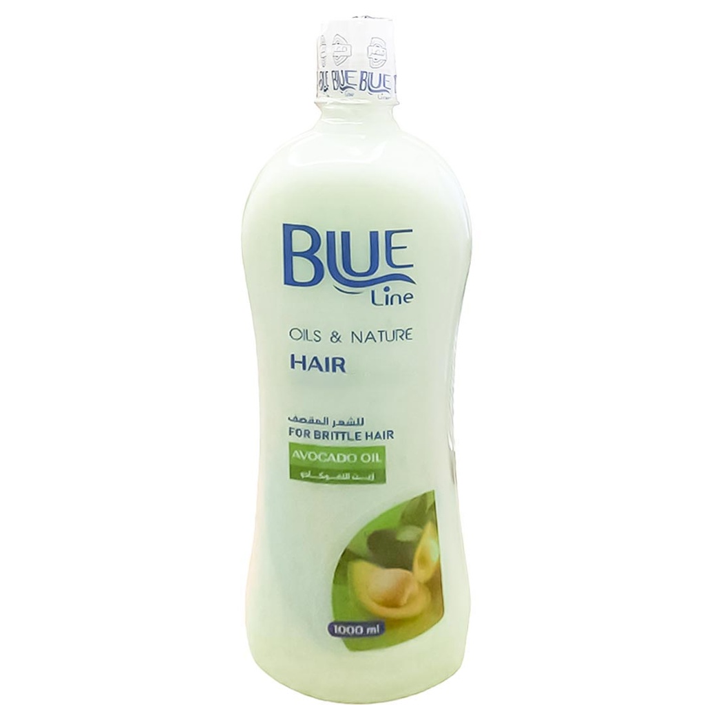 بلو لاين شامبو - Blue Line Shampoo (1L, افوكادو)