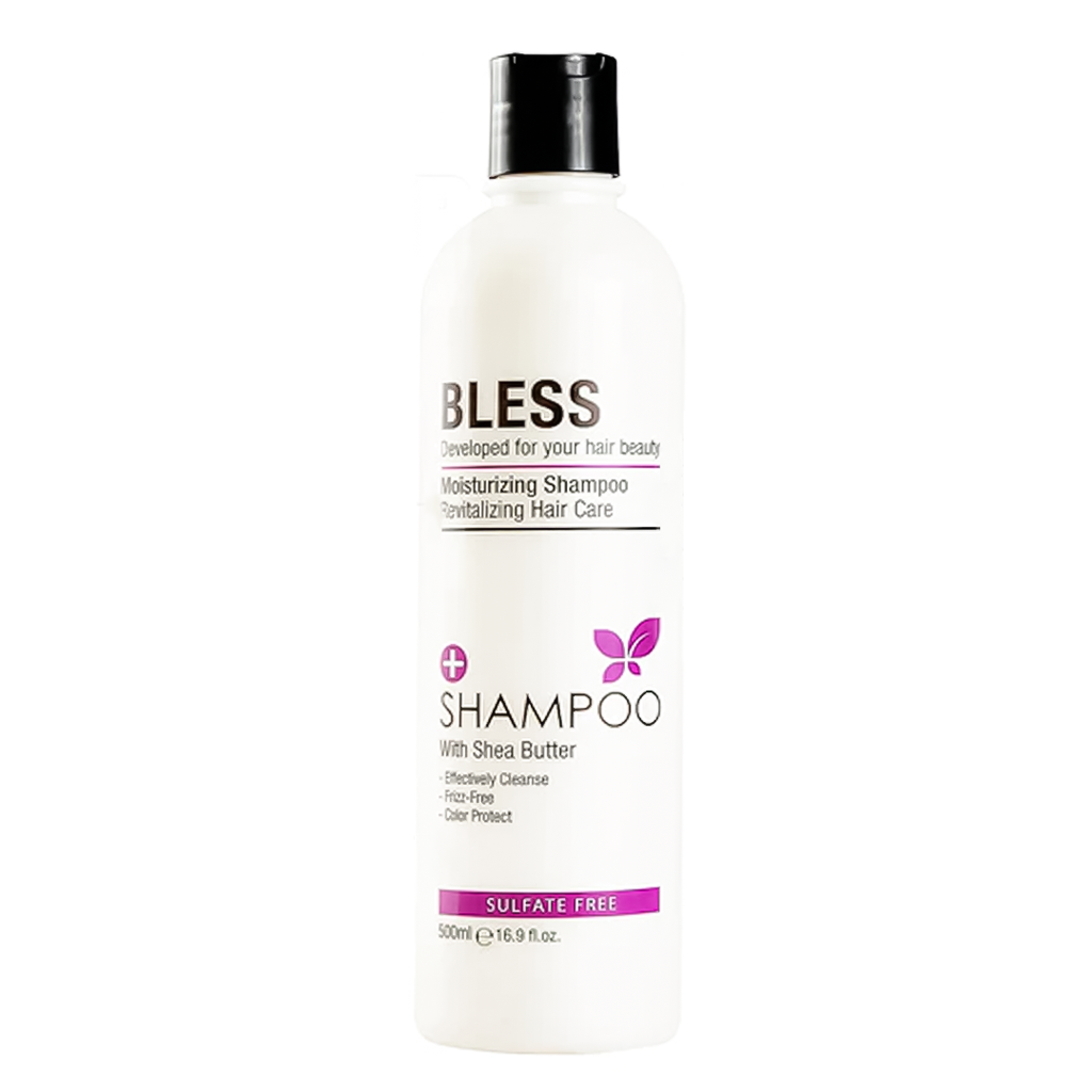 بليس شامبو - Bless Shampoo (500ml, زبدة شيا)