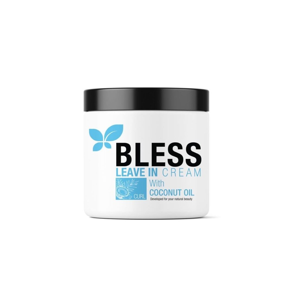 بليس كريم ليف ان بزيت جوز الهند - Bless Leave In Cream Coconut Oil (180ml)
