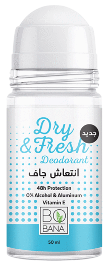 بوبانا رول اون نسائى - Bobana Roll On Woman (نسائى, 50ml, انتعاش جاف)