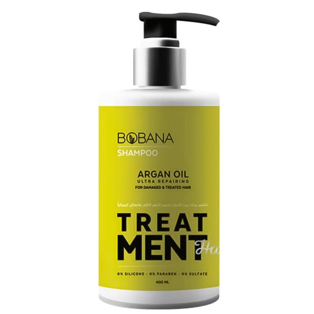 بوبانا شامبو - Bobana Shampoo (400ml, ارجان, بدون)