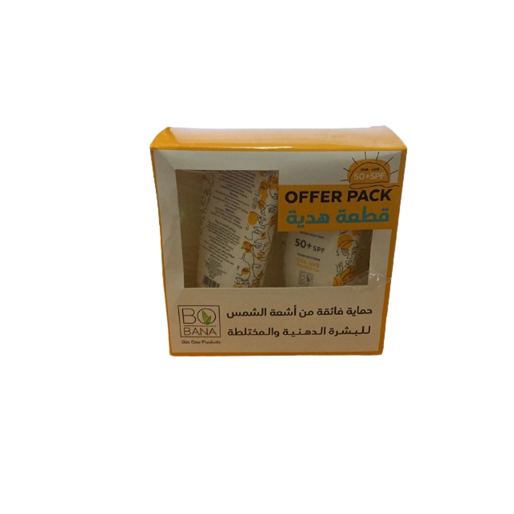 بوبانا صن سكرين جل - Bobana Sun Screen Gel (150ml, +1 هدية, 50)