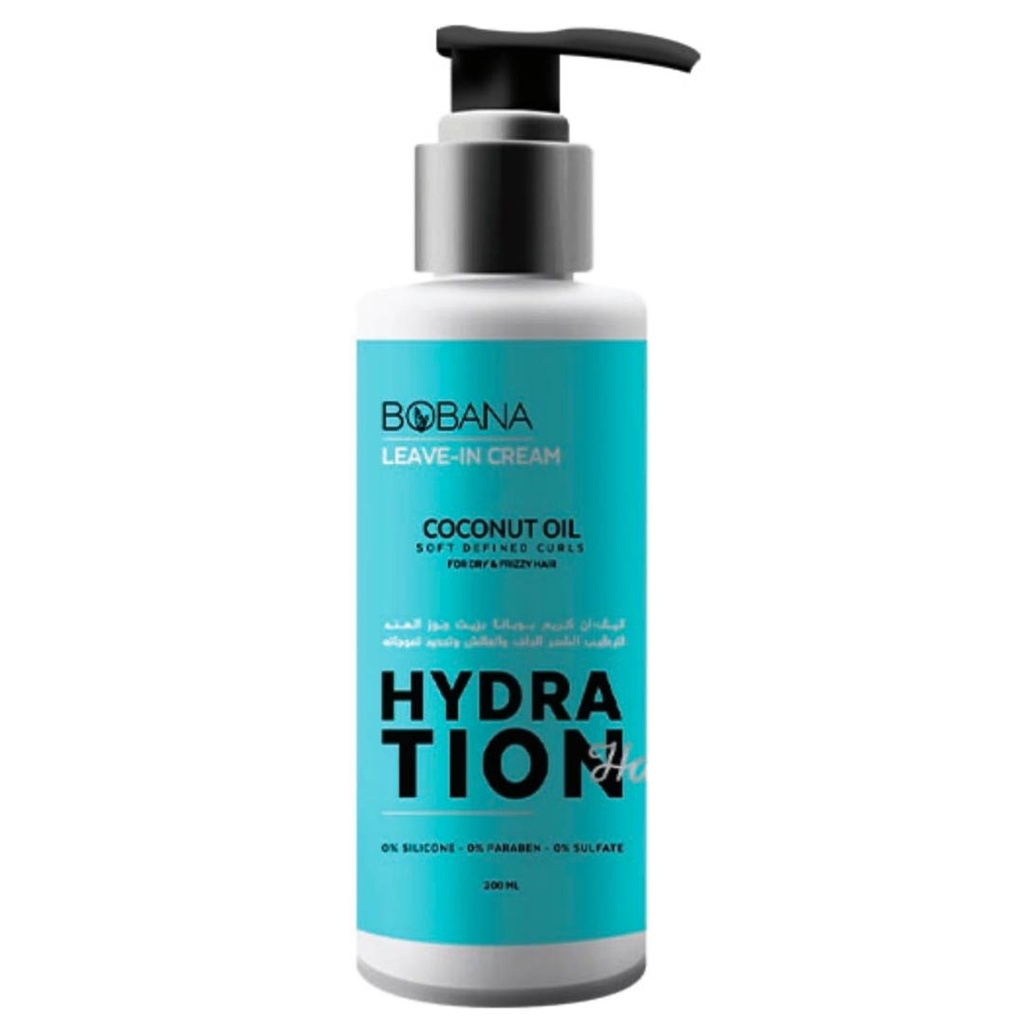بوبانا كريم يترك جوزهند - Bobana Leave In Cream Coconut (200ml, without)